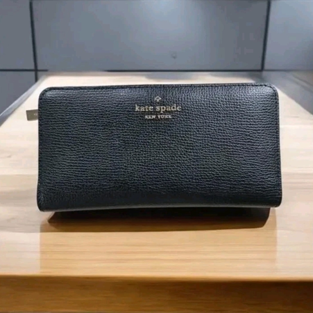 Kate Spade Black Leather Wallet
